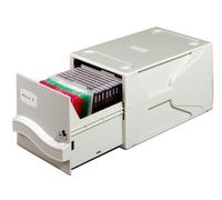 Durable 525610 Boite de Rangement multimédia pour 26 CD/DVD