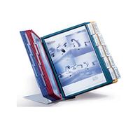 Durable Présentoir pour panneau transparent VARIO TABLE 20 - 5699 bleu foncé, jaune, vert, rouge D