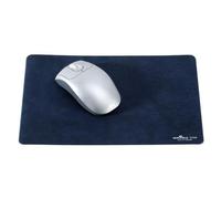 tapis de souris, extra plat, marbré, bleu foncé