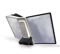 Durable 581122 Sherpa Extension Set 10 avec 10 Panneaux d'Affichage, Gris/Noir