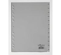 Durable 6507-10 Onglet Avec Index Mensuel Polypropylène (Pp) Gris