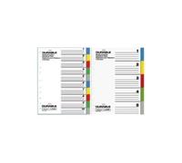 Durable 673027 répertoire avec onglets de couleur d673027
