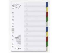 Durable 6740 Onglet Avec Index Vierge Polypropylène (Pp) Multicolore