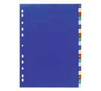 Durable 675527 Intercalaire De Classement Onglet Avec Index Alphabétique Multicolore