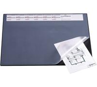 Durable 7204 720401 Sous-main noir (l x H) 65 cm x 52 cm