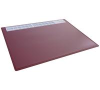 DURABLE Sous-main 722303 Calendrier 4 ans Rouge transparent 650 x 500 mm
