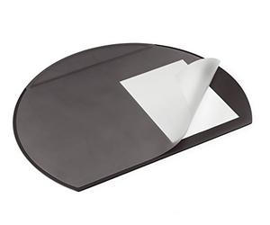 Durable 729001 Sous-main demi-cercle avec Rabat Noir