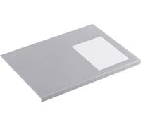 Durable 729310 Sous-main avec Rebord de protection Gris