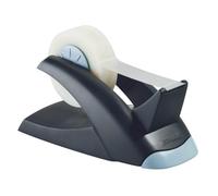 Durable 771701 Vegas Tape Dispenser Dévidoir pour Ruban Adhésif 19 mm x 33 mm Noir/Gris