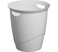Durable 776010 Corbeille à papier ronde ECO, certifié Blue Angel, 1 pièce, gris 16 l