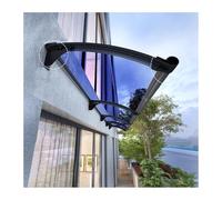 Durable 80 x 160 cm - Auvent de terrasse résistant aux intempéries pour porte d'entrée, protection parfaite contre le soleil et la pluie, idéal pour l'ombre et les espaces extérieurs