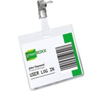 Durable 800319 Porte-badge 8003 clip rotatif 25 pc(s)