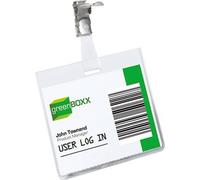 Durable 800319 Porte-badge 8003 clip rotatif 25 pc(s)