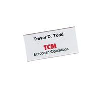 Durable 800619 boite de 100 porte-badges avec epingle 30 x 60 mm 134553