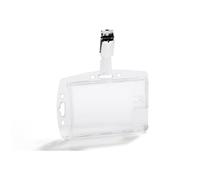 Durable 801319 Porte-carte d'identité (l x H) 101 mm x 71 mm clip 25 pc(s)
