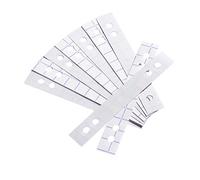 DURABLE Bandes adhésives de renforcement 807819 – Sachet de 50