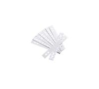 DURABLE Bandes adhésives de renforcement 807819 – Sachet de 50