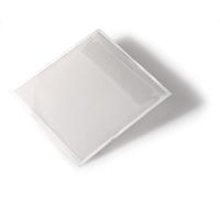 Durable 808019 Pocketfix CD/DVD Pochette Adhésive avec Rabat pour 1CD/DVD - Format Pochette 127 x 127 mm Sachet de 10