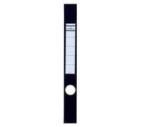 Durable 809101 Ordofix Lever Arch Spine Labels 40 x 390 mm - Black (Pack of 10)