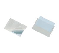 Durable 809319 Pocketfix Sachet de 10 Porte-Étiquettes Adhésifs - 90 x 57 mm