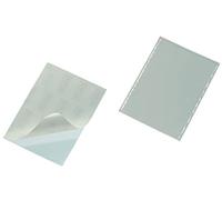 Durable 809419 Pochette autocollante Pocketfix, pour documents A5, sachet de 5 pièces, transparent