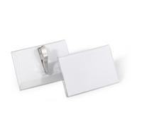 Durable 811119 Badge Et Porte-Badges Badge Nominatifs Pvc 25 Pièces