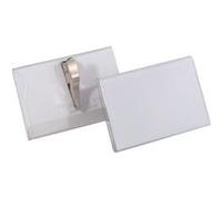 Durable Badge Porte-Nom Avec Pince Crocodile, 90 X 54 Mm
