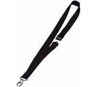 Durable Lacet textile 813701 – Attache mousqueton sécurité 20x44 cm Noir Lot de 10