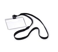 Durable 813901 Pochette Porte-badge Universel avec Lacet Textile Noir Format 60 x 90 mm Plastique Résistant Transparent Boîte de 10