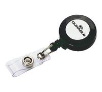 Durable 815258 Porte-carte d'identité à enrouleur clip 10 pc(s)