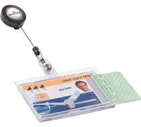 Durable 822419 Porte-badge 8224 porte-badge, dragonne à bouton-poussoir 10 pc(s)