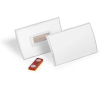 Durable 826019 Porte-badge CLICK FOLD (l x H) 90 mm x 54 mm aimant 10 pc(s)