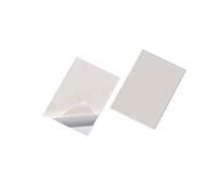 Durable 827619 Sachet Auto-Adhésif Pocketfix (Taille Interne 148 x 105 mm, Sans Inserts Insérés) 25 Pièces Transparent