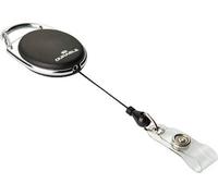 Durable 832401 Porte-carte didentité à enrouleur dragonne à bouton-poussoir 10 pc(s)