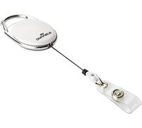 Durable 832402 Porte-carte didentité à enrouleur dragonne à bouton-poussoir 10 pc(s)