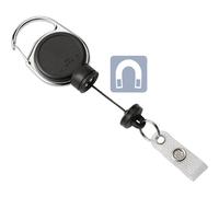 Durable 832901 Porte-carte d'identité à enrouleur dragonne à bouton-poussoir 1