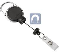 Durable 832901 Porte-carte d'identité à enrouleur dragonne à bouton-poussoir 1 pc(s)