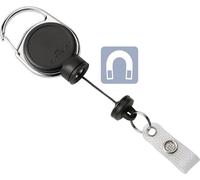 Durable 832901 Porte-carte d'identité à enrouleur dragonne à bouton-poussoir 1 pc(s)