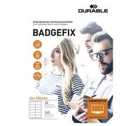 Durable 836302 Badge Et Porte-Badges Badge Nominatifs 240 Pièces