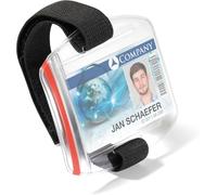 Durable 841419 Boîte de 10 Porte-badges de sécurité avec Brassard ajustable 54 x 86 mm