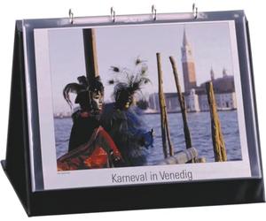 Durable 857719 Pochette Perforée pour Chevalet de Présentation Reliure 4 Anneaux Format A3 Orientation Paysage Sachet de 10
