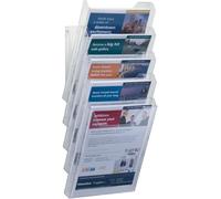 DURABLE Porte-brochures COMBIBOXX A4 SET XL 8586 858619 – transparent DIN A4 5 compartiments
