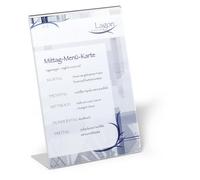 Durable 8596-19 Support De Panneau A4 Acrylique Transparent