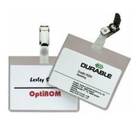 Durable 860319 Pack de 5 Porte-Badges avec Clip 60 x 90 mm