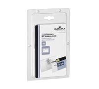 Durable 869419 Pack de 5 Porte-Badges avec Pince Combi 40 x 75 mm