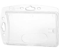 Durable 890519 Porte-carte didentité combinable avec clip, bande textile, chaîne, porte-badge 10 pc(s)