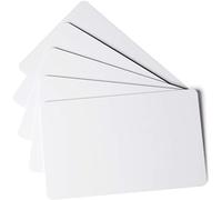 Durable 891402 Carte plastique vierge fine pour Imprimante Duracard ID300 Blanc - Pack de 100 - 891402