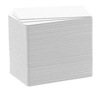 Durable 891502 Carte Plastique Vierge Standard pour Imprimante Duracard Id300 Blanc Pack de 100