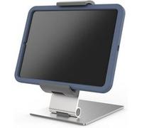 Durable 893723 Tablette Support de tablette pour plateaux avec manchon 7-13 pouces, pivotant à 360°, argent/anthracite Argent G