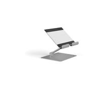 Durable 894023 Support passif pour Tablette/UMPC jusqu'à 13" Aluminium Argent, Réglage hauteur, Dimensions 137x170x205mm